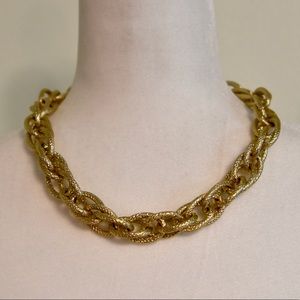 Gold Chunky Chain Necklace